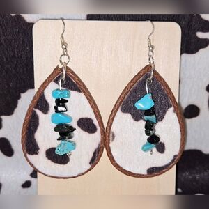 Get Your Yee-haw On! Cowgirl Earrings, Brand New Handmade By Me!